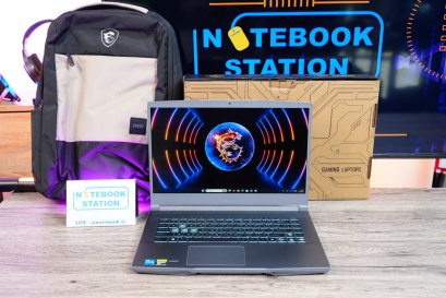 MSI THIN 15 i5-13420H RTX-4050(4GB) Ram16 SSD512 จอ15.6 FHD IPS 144Hz สเปคเกมมิ่งรุ่นใหม่ ดีไซน์สวยน้ำหนักเบา ครบกล่องมีประกันศูนย์2027เครื่องพร้อมใช้งาน เพียง 23,800.-