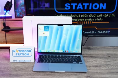 APPLE Macbook Air 13 (2025) M4 Ram16 SSD256 จอ13.6นิ้ว ระดับ2k เครื่องสภาพสวย รอบชาร์จเพียง 83 ครั้ง อุปกรณ์แท้ครบกล่องพร้อม เมาส์เมจิก ในราคาสุดคุ้มเพียง 28,990.-เท่านั้น