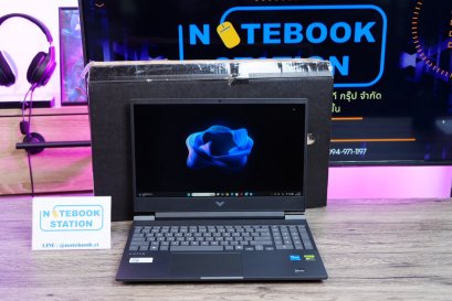 HP Victus Gaming 15 i5-13420H RTX2050(4GB) Ram16 SSD512GB จอ15.6 FHD 144Hz สเปคเกมมิ่ง คียบอร์ดไฟสีขาว ดีไซน์สวยเรียบหรู ดูทันสมัย ครบกล่องพร้อมประกันศูนย์2027 ราคาเพียง 17,900.-