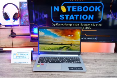 Acer Aspire 5 Ryzen 5 5500U Ram8 SSD512 จอ15.6 FHD IPS สเปคดี ทำงานเก่ง ลดราคาจาก 7,990.- เหลือเพียง 6,990.-