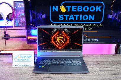 MSI Thin 15 i5-12450H RTX3050(4GB) Ram16 SSD512 จอ15.6 FHD 144Hz สเปคสูง น้ำหนักเบา เครื่องสวย ลดราคาจาก 17,500.- เหลือเพียง 16,900.-