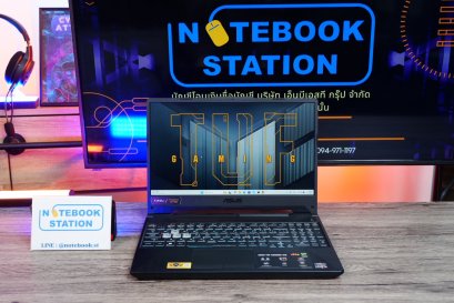 Asus TUF Gaming A15 Ryzen5-7535HS RTX2050(4GB) Ram8 SSD512 จอ 15.6 FHD 144Hz สเปคสูง คีย์บอร์ดไฟRGB ดีไซน์สวยเท่ดูทันสมัย พร้อมประกันศูนย์ เพียง 16,990.-