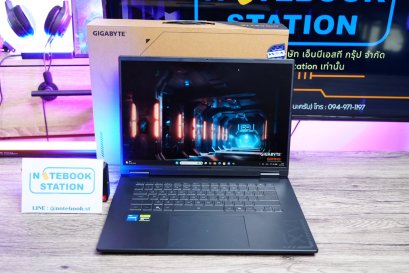GIGABYTE GAMING A16 i5-13420H RTX-4050(6GB) Ram16 512GB M.2 16.0นิ้ว FHD+ 165Hz เกมมิ่งรุ่นใหม่ สเปคสูงจัดเต็ม เครื่องสวยน้ำหนักเบา อุปกรณ์ครบกล่อง มีประกันศูนย์2027 ในราคาสุดคุ้มเพียง 22,500.-