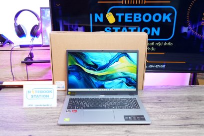 (สินค้าเครื่องโชว์)Acer Aspire Go 15 Ryzen5-7535HS Ram16 SSD512 หน้าจอ15.6 FHD 60Hz ตัวเครื่องดีไซน์สวยดูทันสมัย สเปคดี ทำงานเก่ง เครื่องพร้อมใช้งาน จากราคา17,990.- ลดเหลือเพียง 16,990.- มีประกันศูนย์(MS Office แท้)