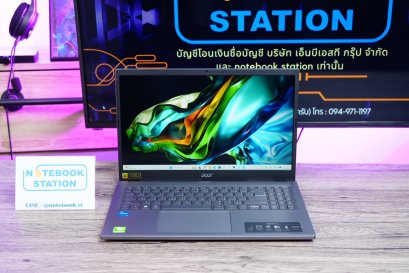 Acer Aspire 5 i5-13420H Ram16 SSD512 จอ15.6 FHD IPS ดีไซน์สวย สเปคทำงาน คีย์บอร์ดไฟ ขายเพียง 13,990.-