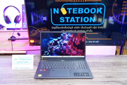 Acer Aspire 5 Ryzen7-7730U Ram16 512GB M.2 จอ15.6 FHD IPS สเปคสูง จอใหญ่มีแป้นตัวเลขแยก ดีไซน์เรียบสวยบางเบา ขายเพียง 9,890.-