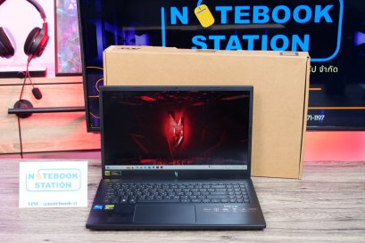 Acer Nitro V15 i5-13420H RTX4050(6GB) RAM16 SSD512 จอ15.6 144Hz เกมมิ่งสเปคสูง คีย์บอร์ดไฟสีขาว ดีไซน์เรียบหรูดูทันสมัย มีประกันศูนย์ ขายเพียง 22,990.-