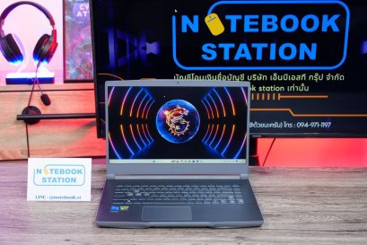 MSI THIN 15 i5-13420H RTX2050(4GB) Ram16 SSD512GB จอ15.6 FHD 144Hz เกมมิ่งสเปคสูง น้ำหนักเบา เครื่องสวยเพียง 15,990.-