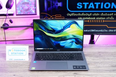 Acer Aspire Lite 16 i3-1215U Ram8 SSD512 จอ16นิ้ว ภาพสวยระดับ FHD+ สเปคทำงานรุ่นใหม่ จอใหญ่มีแป้นตัวเลขแยก ดีไซน์เครื่องบาง พกพาง่าย เครื่องมีประกันศูนย์ พร้อมใช้งานเพียง 8,999.-