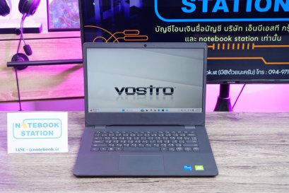 DELL Vostro 3400 i5-1135G7 การ์ดจอแยกMX330(2GB) Ram8 SSD512GB จอ14 FHD สเปคทำงาน โดยรวมเครื่องสวยพร้อมใช้งาน เพียง 7,990 .-