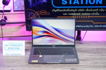 Asus Vivobook S14 Ryzen7-260(AI) Ram16 SSD512GB จอ14 FHD+ OLED สเปคสูงจอสวย ทำงานเก่ง มีคีย์บอร์ดไฟ บางเบาเหมาะแก่การพกพา ขายเพียง 24,990.- มีประกันศูนย์ยาว2028