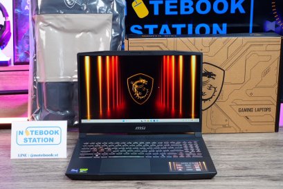 (สินค้ามือหนึ่งไม่แกะกล่อง) MSI Katana 15 i9-14900HX Ram16 RTX5060(8GB) 512GB M.2 จอ15.6 2K QHD 165Hz เกมมิ่งสเปคสูงมาก ดีไซน์สวยเท่ หน้าจอคมชัด พร้อมประกันศูนย์ (MS Office แท้) ราคาปกติ 42,990.-