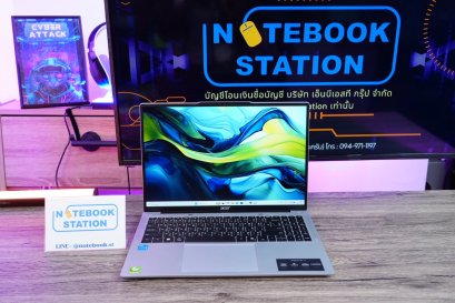 Acer Aspire Lite 16 i3-1305U Ram8 SSD512 จอ16 FHD+ สเปคทำงานรุ่นใหม่ จอใหญ่ภาพสวย มีแป้นตัวเลขแยก พร้อมประกันศูนย์ยาว2027 ขายเพียง 9,999.-เท่านั้น