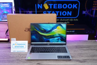 Acer Aspire Lite 15 Ryzen7-7730U Ram16 512GB M.2 จอ15.6นิ้ว FHD IPS สเปคสูงทำงานเก่ง ดีไซน์สวยบางเบา มีประกันศูนย์2027 ขายเพียง 11,990.-