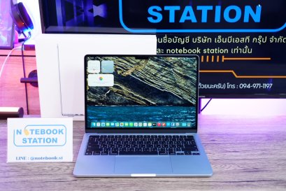 APPLE Macbook Air 13 (2025) M4 Ram16 SSD256 จอ13.6 ระดับ2k เครื่องสวย Cycle count 15 ครั้ง ครบกล่องพร้อมประกันศูนย์ ขายเพียง 28,900.-เท่านั้น