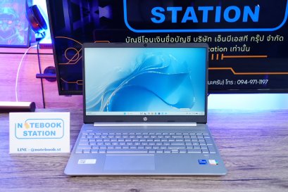 HP 15s i7-1255U Ram16 SSD512 จอ15.6 FHD IPS สเปคดีทำงานเก่ง มีแป้นตัวเลขแยก เครื่องพร้อมใช้งาน ขายเพียง 12,990.-