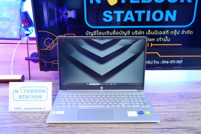 HP Pavilion 15 i7-1195G7 การ์ดจอแยก MX-450(2GB) Ram8 SSD512 จอ15.6นิ้ว FHD IPS สเปคดี ทำงานเก่ง ดีไซน์เรียบหรู บางเบา ดูทันสมัย เครื่องพร้อมใช้งานในราคาสุดคุ้มเพียง 13,500.- เท่านั้น