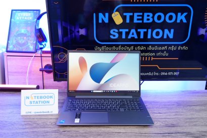 Lenovo IdeaPad 3 i5-1135G7 Ram8 SSD512 จอ15.6 FHD สเปคดี เหมาะกับการพกพา คีย์บอร์ดไฟ แป้นตัวเลขแยก ราคา 8,200 .-
