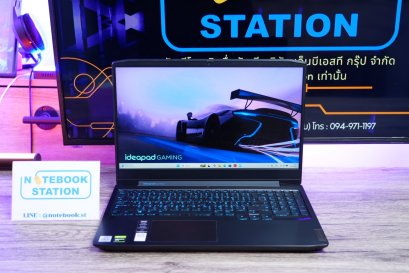 Lenovo IdeaPad Gaming 3 I5-10300H GTX1650(4GB) Ram16 SSD512 จอ15.6 120Hz สเปคเกมมิ่ง คีย์บอร์ดไฟสีฟ้า เครื่องพร้อมใช้งาน ขายถูกเพียง 13,890.-