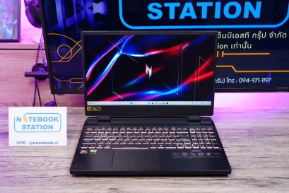 Acer Nitro 5 Ryzen7-7735HS RTX-3050(4GB) Ram8 512GB M.2 จอ15.6นิ้ว FHD 165Hz สเปคเกมมิ่งรุ่นใหม่ คีย์บอร์ดRGB4โซน ดีไซน์สุดเท่ ระบายความร้อนดีเยี่ยม เครื่องพร้อมใช้งานราคาสุดคุ้มเพียง 19,590.-