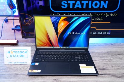 Asus Vivobook 16 i7-13620H Ram16 512GB M.2 จอ16นิ้ว FHD+ สเปคสูงทำงานเก่ง จอใหญ่มีแป้นตัวเลขแยก ดีไซน์เรียบหรู เครื่องสวยบางเบา มีประกันศูนย์ ขายเพียง 16,900.-