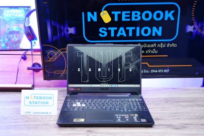 Asus TUF Gaming A15 Ryzen5-7535HS RTX2050(4GB) Ram16 SSD512 จอ 15.6 FHD 144Hz สเปคสูง ดีไซน์สวยเท่ดูทันสมัย พร้อมประกันศูนย์ ราคาสุดคุ้มเพียง 17,990.-