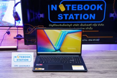 Asus Vivobook Go 15 Ryzen5-7520U Ram16 SSD512 จอ15.6 FHD IPS สเปคดีทำงานเก่ง ดีไซน์บางเบา พกพาสะดวก เครื่องพร้อมใช้งานเพียง 11,990 .-