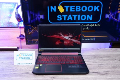 Acer Nitro5 Ryzen7-3750H GTX1650(4GB) RAM8 SSD512 จอ15.6 120Hz สเปคเกมมิ่ง มีไฟใต้คีย์บอร์ดสีแดง เครื่องพร้อมใช้งาน ราคาประหยัดเพียง 8,800.-