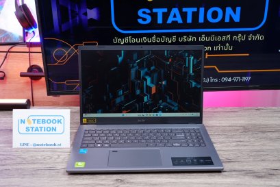 Acer Aspire 5 i3-1315U Ram8 SSD512 จอ15.6นิ้ว FHD IPS สเปคทำงาน ดีไซน์เครื่องสวยบาง ขายเพียง 10,990.-