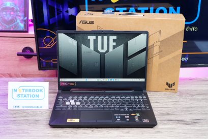 Asus TUF Gaming A15 Ryzen7-7435HS Ram8 RTX2050(4GB) SSD512GB จอ15.6 FHD IPS 144Hz สเปคสูง คีย์บอร์ดไฟRGB ดีไซน์สวยเท่ดูทันสมัย พร้อมประกันศูนย์ เพียง 18,390.-