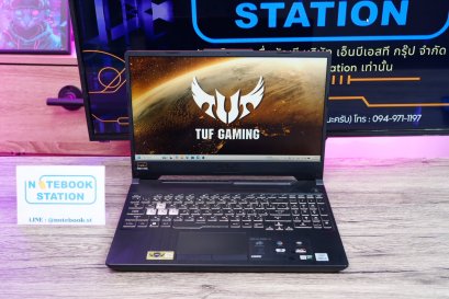 Asus TUF Gaming F15 i5-10300H GTX1650(4GB) Ram16 512GB M.2 จอ15.6 FHD 144Hz สเปคเกมมิ่ง คีย์บอร์ดไฟRGB ดีไซน์ฝาหลังสุดเท่ เครื่องพร้อมใช้งานราคาสุดคุ้มเพียง 13,800.-