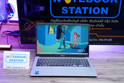 MSI Modern 15 รุ่นใหม่ i5-1334U Ram16 SSD512 จอ15.6 FHD IPS สเปคดี ทำงานเก่ง ดีไซน์สวยบางเบา เรียบหรูทันสมัย พร้อมใช้งานสุดคุ้มเพียง 12,990.- ประกันศูนย์2027