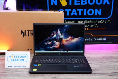 Acer Nitro V15 i5-13420H RTX5050(8GB) RAM16 SSD512GB จอ15.6 FHD 165Hz สเปคเกมมิ่ง ดีไซน์เรียบหรู พร้อมประกันศูนย์2028 ขายเพียง 27,990 .-