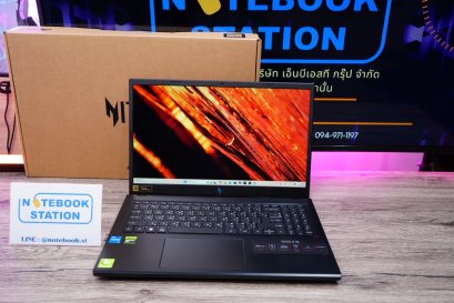 Acer Nitro V15 i5-13420H RTX4050(6GB) RAM32 SSD512 จอ15.6 144Hz เกมมิ่งสเปคสูง คีย์บอร์ดไฟสีขาว ดีไซน์เรียบหรูดูทันสมัย มีประกันศูนย์ ขายเพียง 26,990.-