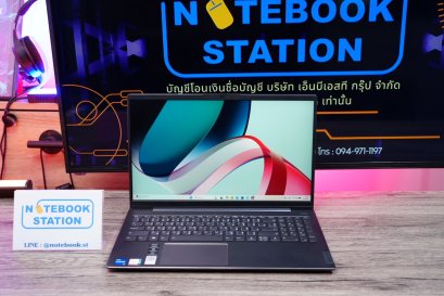 Lenovo IdeaPad 5 i5-1235U Ram16 SSD512 จอ15.6 FHD สเปคดีทำงานเก่ง จอใหญ่ ดีไซน์บางเบา เครื่องพร้อมใช้งานขายถูกเพียง 10,990.-