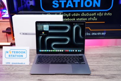 APPLE Macbook Air 13 (2020) M1 Ram8 SSD256 จอ13.3นิ้ว ความชัดระดับ2k สุขภาพแบตดี มีอุปกรณ์แท้ครบกล่อง ขายถูกเพียง 13,890.-เท่านั้น