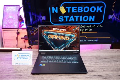 GIGABYTE GAMING A16 i7-13620H&nbsp;Ram16 RTX4050(6GB) SSD1TB 16.0นิ้ว FHD+ 165Hz เกมมิ่งสเปคสูง ดีไซน์สวยเท่เรียบหรูดูทันสมัย มีประกันศูนย์ยาว2027 ขายเพียง 25,990.-