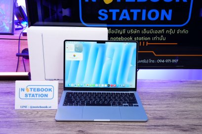 APPLE Macbook Air 13 (2025) M4 Ram16 SSD256 จอ13.6 ระดับ2k เครื่องสวยผ่านการใช้งานน้อย Cycle count 8 ครั้ง อุปกรณ์แท้ครบกล่องพร้อมประกันศูนย์ ขายเพียง 28,490.-เท่านั้น