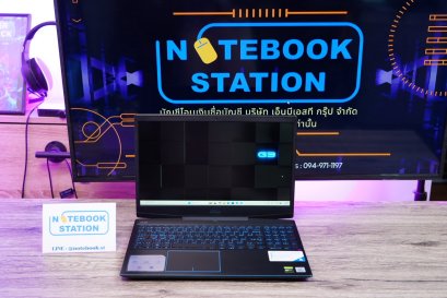 DELL G3 Gaming i5-10300H GTX1650(4GB) Ram16 SSD256+HDD1TB จอ15.6 144Hz สเปคเกมมิ่ง ประมวลผลไว ราคาเพียง 13,990.-