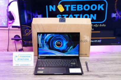 Asus VivoBook Flip 14 ทัชกรีนหมุนจอได้มีปากกา Ryzen7-4700U Ram16 SSD512 จอ14" FHD ราคาเพียง 9,490.-