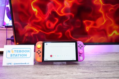 เครื่องเกมคอนโซล Nintendo Switch (OLED model) Pokémon Scarlet & Violet Edition ขายเพียง 6,990.- เครื่องพร้อมใช้งาน