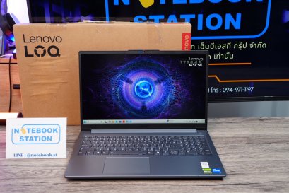 Lenovo LOQ i5-12450HX RTX2050(4GB) RAM16 SSD512 จอ15.6 FHD 144Hz สเปคสูง ดีไซน์สวยเท่ ดูทันสมัย เครื่องสวย ขายเพียง 16,990 .- มีประกันศูนย์