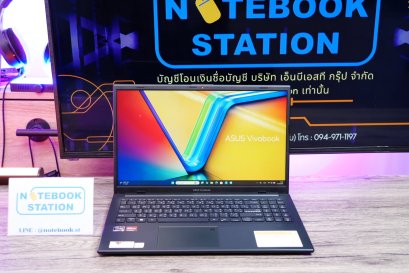 Asus Vivobook Go 15 Ryzen5-7520U Ram16 SSD512 จอ15.6 FHD IPS สเปคดีทำงานเก่ง ดีไซน์บางเบา พกพาสะดวก เครื่องพร้อมใช้งานเพียง 10,990 .-