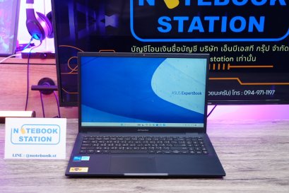 Asus ExpertBook B1 i3-1115G4 Ram12 SSD256 จอ15.6 FHD สเปคใช้งานทั่วไป ขายเพียง 11,990 .-