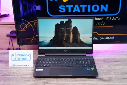 HP Victus 15 i7-12650H RTX4050(6GB) Ram16 SSD1TB 15.6 FHD 144Hz สเปคเกมมิ่ง คีย์บอร์ดไฟสีขาว ดีไซน์สวยเรียบหรู ดูทันสมัย มีประกันศูนย์2027 ราคาสุดคุ้มเพียง 26,890.-