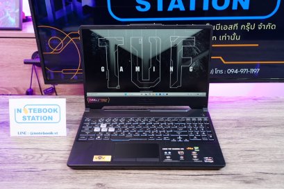 Asus TUF Gaming A15 Ryzen5-7535HS RTX2050(4GB) Ram8 SSD512 จอ 15.6 FHD 144Hz สเปคสูง ดีไซน์สวยเท่ดูทันสมัย พร้อมประกันศูนย์ ราคาสุดคุ้มเพียง 17,490.-