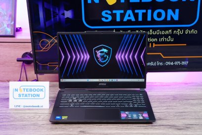 MSI Cyborg 15 IntelCore7-240H RTX3050(4GB) Ram16 SSD512 จอ15.6 FHD 144Hz สเปคสูง น้ำหนักเบา พร้อมประกันศูนย์2027 ขายเพียง 24,990.-