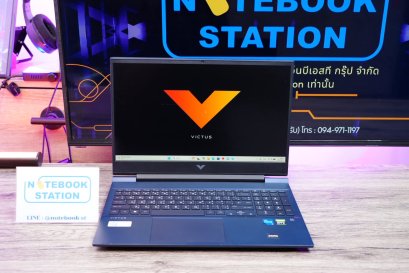 Hp Victus Gaming 16 i5-12500H Ram8 RTX3050(4GB) 512GB M.2 จอ16.1นิ้ว FHD 144Hz สเปคเกมมิ่ง ดีไซน์สวยเรียบหรูดูทันสมัย เครื่องพร้อมใช้งาน ราคาสุดคุ้มเพียง 16,890.-