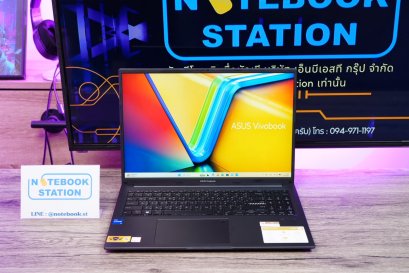 Asus VivoBook 16X i7-1165G7 Ram8 512GB M.2 จอ16นิ้ว FHD+ สเปคดีทำงานเก่ง มีไฟใต้คีย์บอร์ดพร้อมแป้นตัวเลขแยก ดีไซน์บางเบา เครื่องพร้อมใช้งานขายถูกเพียง 9,490.-เท่านั้น