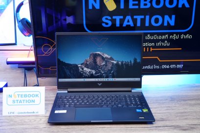 Hp Victus Gaming 15 i5-12450H RTX-3050(4GB) Ram16 512GB M.2 จอ15.6นิ้ว FHD 144Hz สเปคเกมมิ่ง ดีไซน์สวยเรียบหรูดูทันสมัย เครื่องพร้อมใช้งาน ขายถูก ราคาสุดคุ้มเพียง 15,490.-